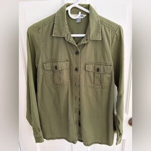 Olive Green Women’s Shirt